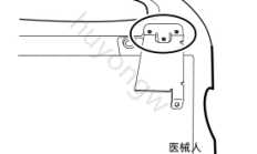 伟伦VSM6000监护仪移除灯管