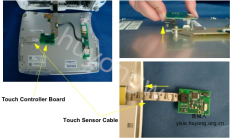 飞利浦MP50监护仪拆卸显示屏