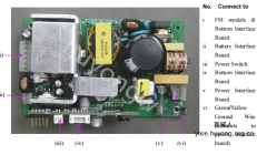 理邦F9胎监仪更换电源模块