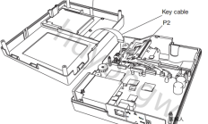 福田FCP-7101心电图机移除上壳