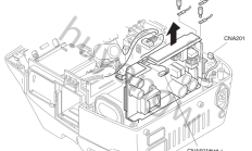日本光电TEC-5521除颤仪移除电源板