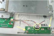 迈瑞T5监护仪拆卸电源开关按键板