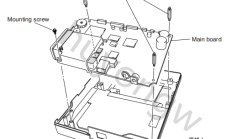 福田FX-7102心电图机移除主板
