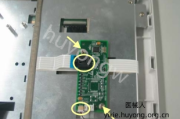 迈瑞T5监护仪拆卸触摸屏控制板