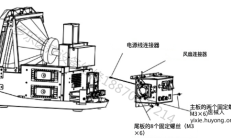 迈瑞DP-6600超声仪拆卸机柜尾板
