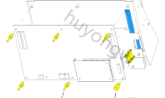 美敦力LIFEPAK 20（LP20）除颤仪移除主板