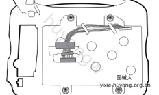 伟伦VSM6000监护仪拆卸液晶显示屏屏幕