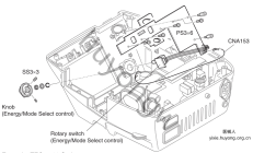 日本光电TEC-5531除颤仪移除按键板