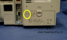 飞利浦MP50监护仪更换电池盖