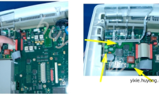 飞利浦MP50监护仪移除ECG输出警报板