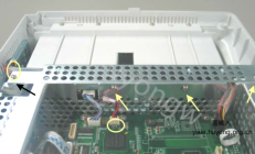 迈瑞T5监护仪拆卸风扇组件