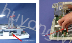 飞利浦MP5监护仪移除触摸屏组件